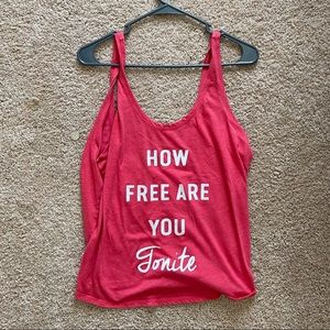 Victoria Secret Tank Top Size Large